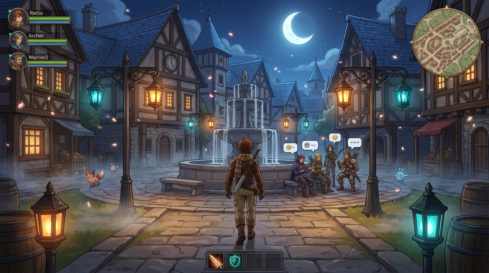 Edenholm la nuit
