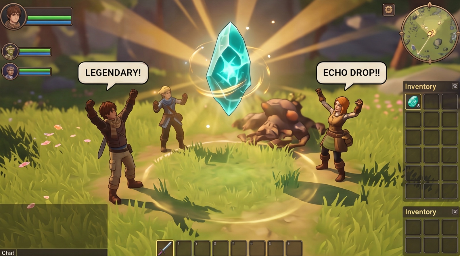 Le drop d'un Echo rare et lumineux