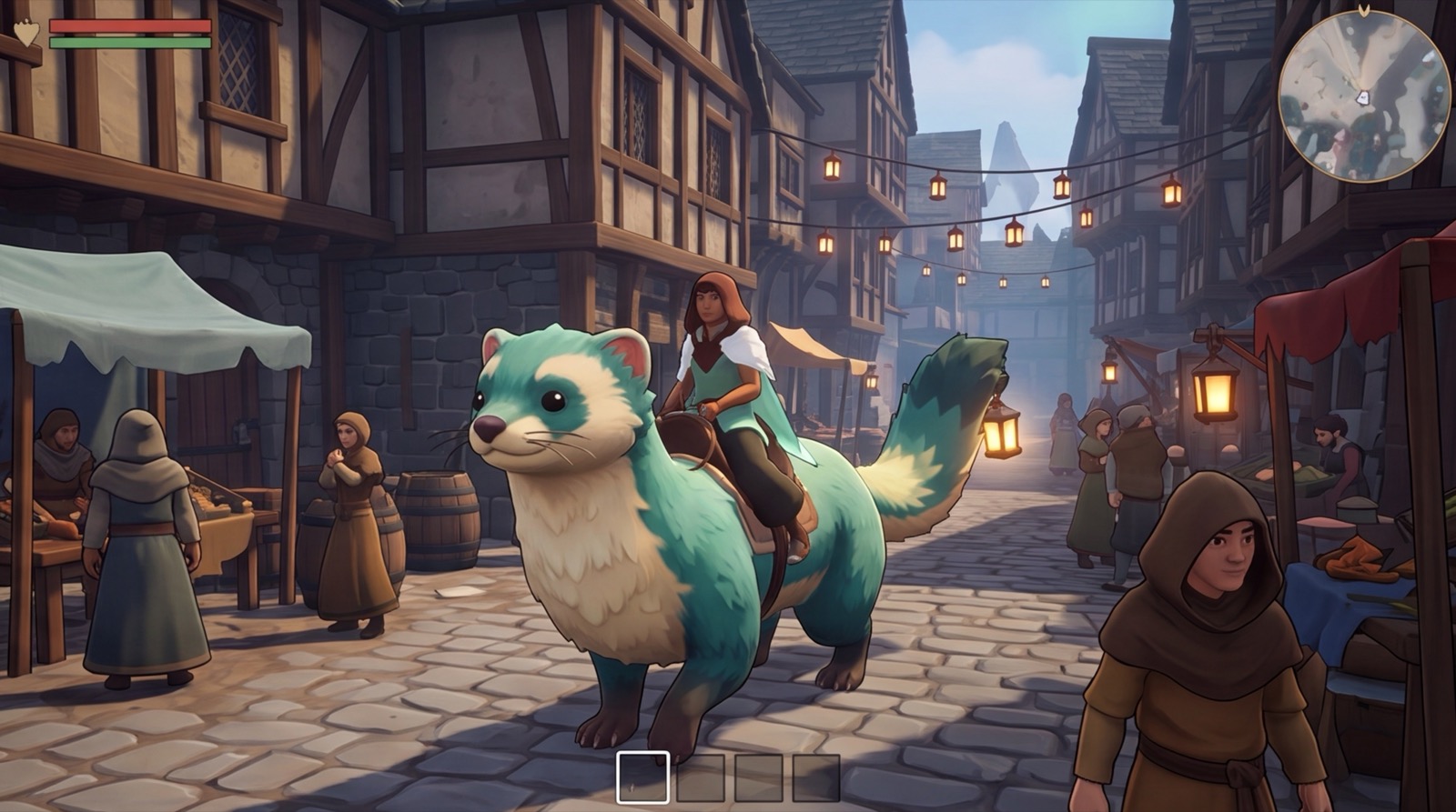 Chevaucher un Lumox géant