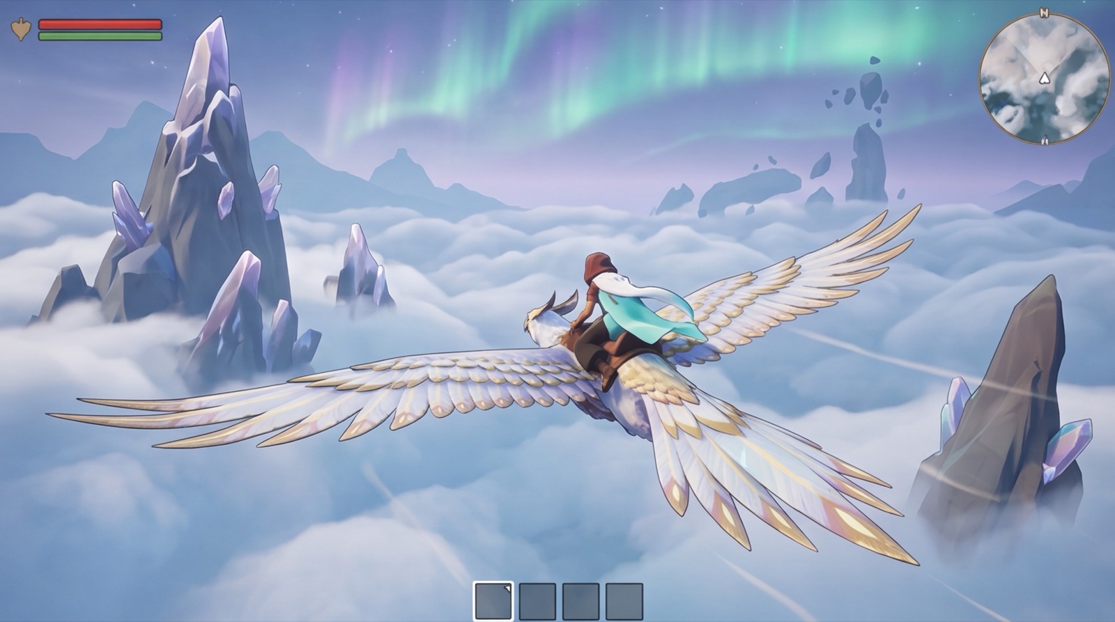 Monture oiseau volant